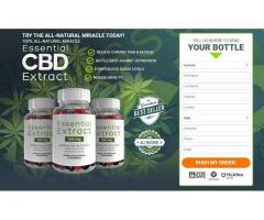 Essential Extract CBD Gummies 2022: For Relief Chronic Pain, Depression, & Anxiety