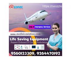 Gain Medivic Air Ambulance Service in Delhi for Quick Transportation