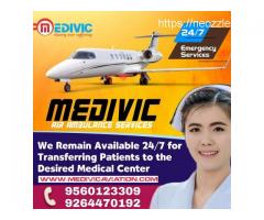 Pick ICU-Based Charter Air Ambulance Service in Guwahati by Medivic