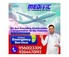 Need Air Ambulance Service in Kolkata-Communicate with Medivic Aviation