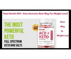 Total Health ACV+Keto Gummies: [PROS & CONS] Risky User Complaints List 2023?