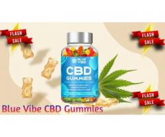 Blue Vibe CBD Gummies- Additive-free Supplement!