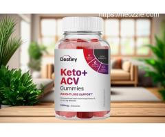 Destiny Keto ACV Gummies | Control Fat | Advanced Keto Diet Backing