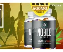 Noble Hemp Gummies Reviews: Best Natural Health For Sale!