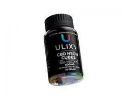 What are the ingredients of Ulixy CBD Neon Cubes?
