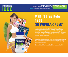 True Keto 1800 - Weight Loss Pills, Reviews, Ingredients, 'Read Then Buy'