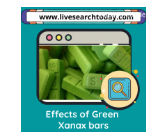 Effects of Green Xanax bars | Buy Green Xanax Online