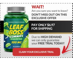 Leaf Boss CBD Gummies(Canada)-Ingredients, Reviews, Price & Get free trial Offer